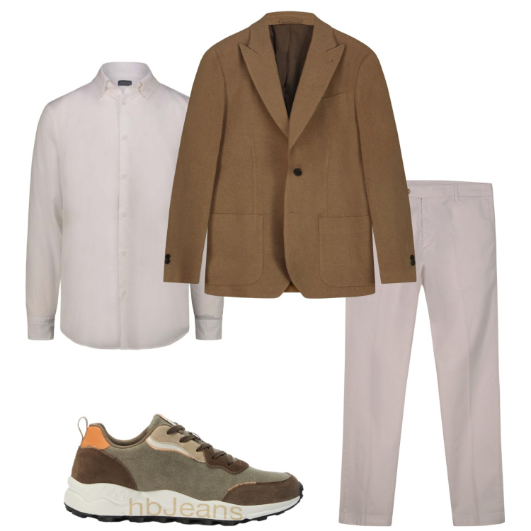 Outfit uomo - Urban style. Stile Urban per Ufficio. Abbinamento con sneakers, pantaloni chino, giacche, camicie.