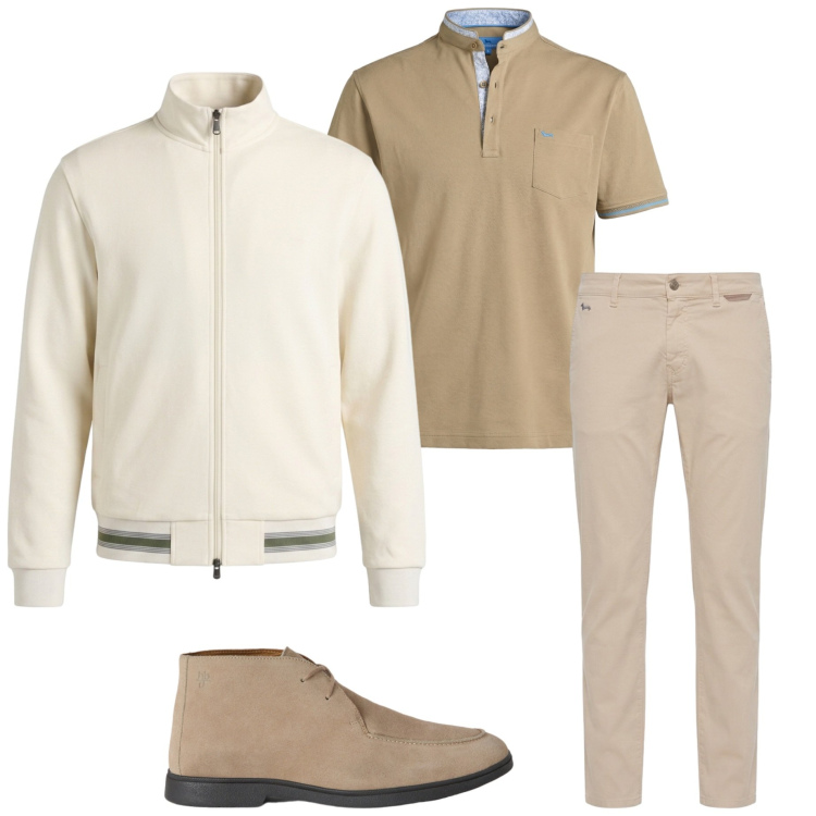 Outfit uomo - Urban style. Stile Urban per Ufficio. Abbinamento con pantaloni, polo, felpe, stivali e stivaletti.