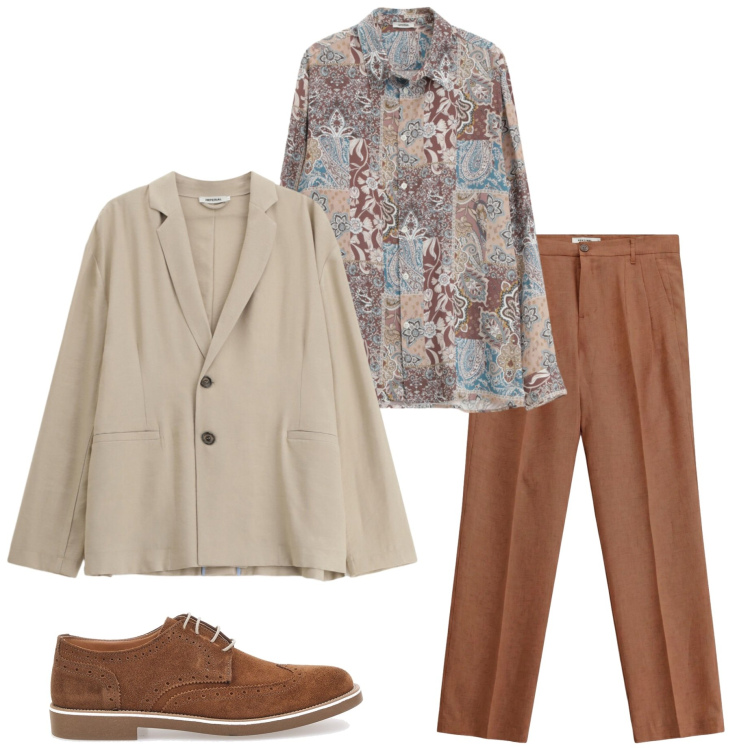 Outfit uomo - Imperial Sale. Stile Urban per Tutti i giorni. Abbinamento con giacche, camicie, pantaloni, scarpe stringate.