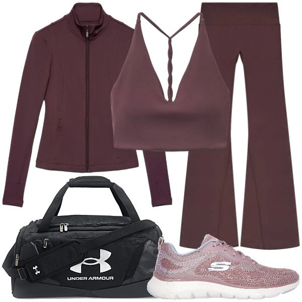 Outfit donna - La nuova Active Collection Terranova. Stile Sporty chic per Sport. Abbinamento con top sportivi, felpe sportive, leggings sportivo, sneakers, zaini.