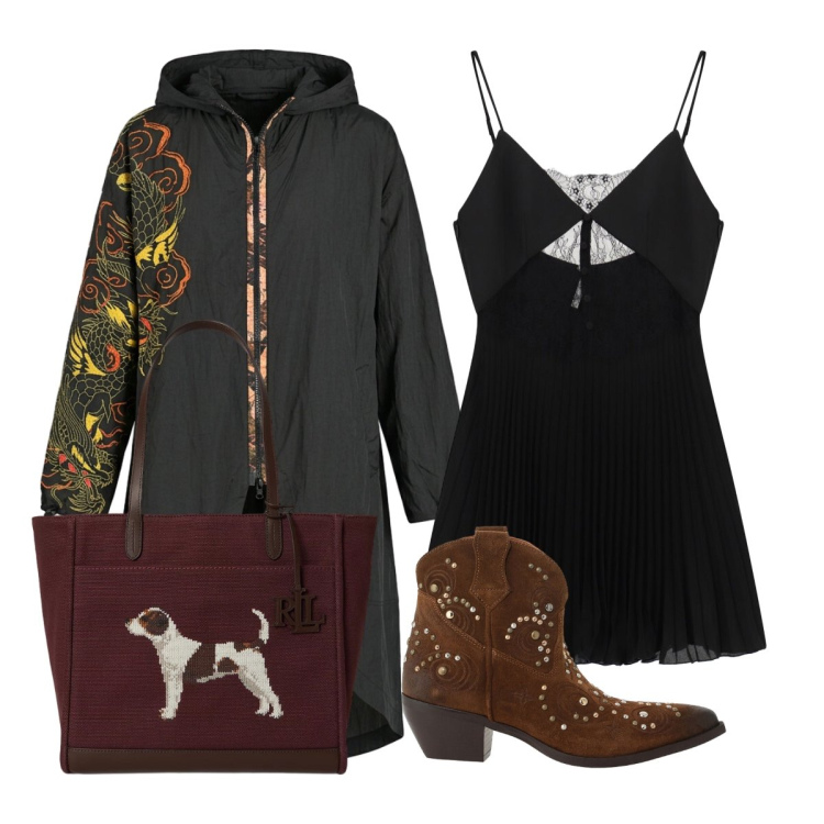 Outfit donna - Speciale accessori suede. Stile Trendy per Tutti i giorni. Abbinamento con vestiti corti, stivaletti texani, parka, borse tote.