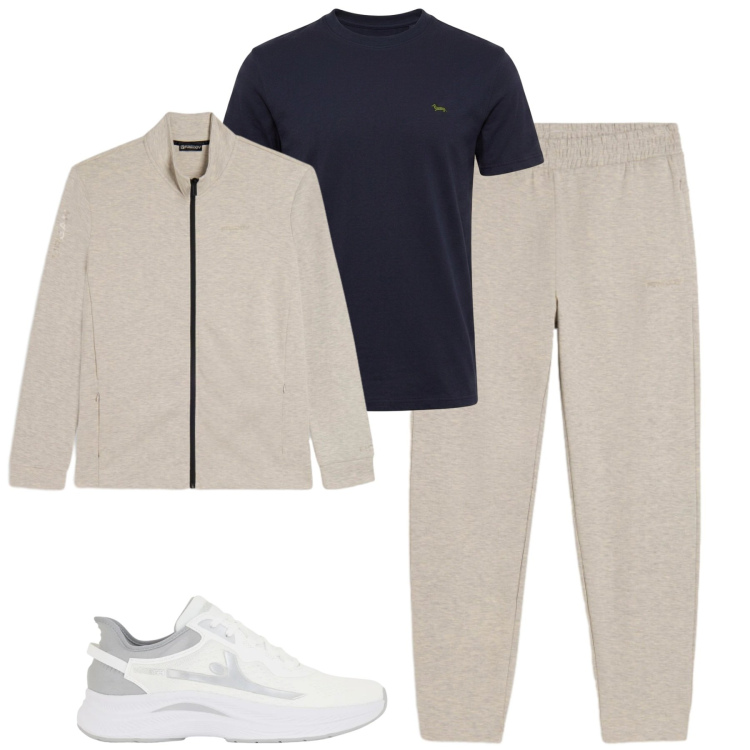 Outfit uomo - Freddy. Stile Casual per Tutti i giorni. Abbinamento con t-shirt, pantaloni, felpe, sneakers.