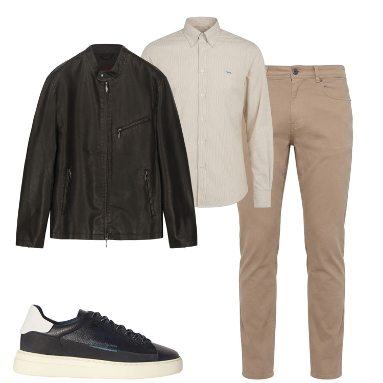 Outfit uomo - La giacca doppler. Stile Urban per Tutti i giorni. Abbinamento con sneakers, pantaloni, camicie, giacche.