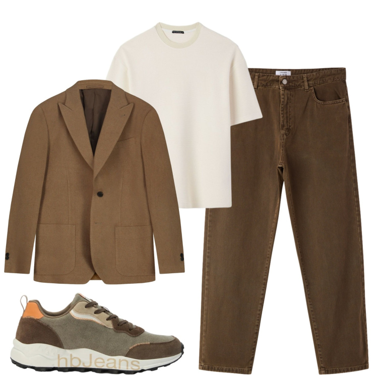 Outfit uomo - City. Stile Urban per Tutti i giorni. Abbinamento con sneakers, giacche, pantaloni, t-shirt.