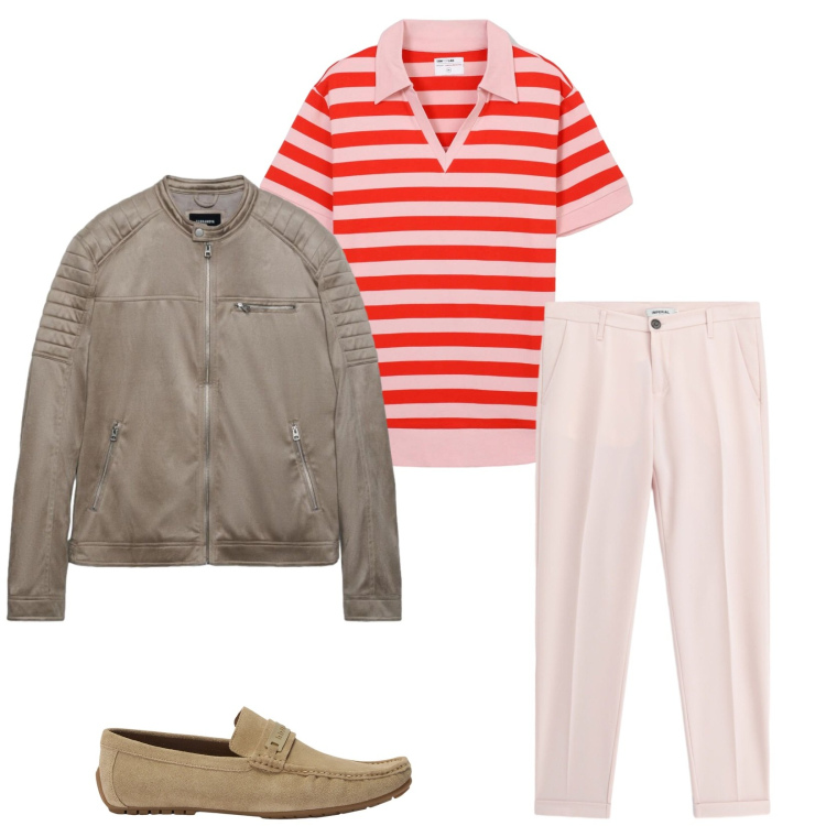 Outfit uomo - Total look #2474840. Stile Trendy per Serata speciale. Abbinamento con scarpe stringate, pantaloni, giacche, t-shirt.