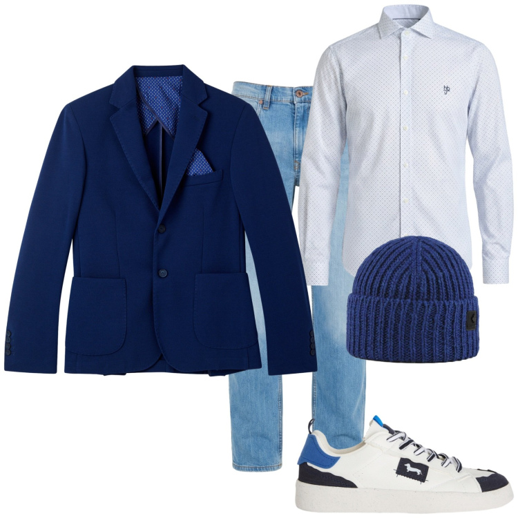 Outfit uomo - Per me fighissimo. Stile Trendy per Tutti i giorni. Abbinamento con camicie, jeans, sneakers, berretti, giacche.