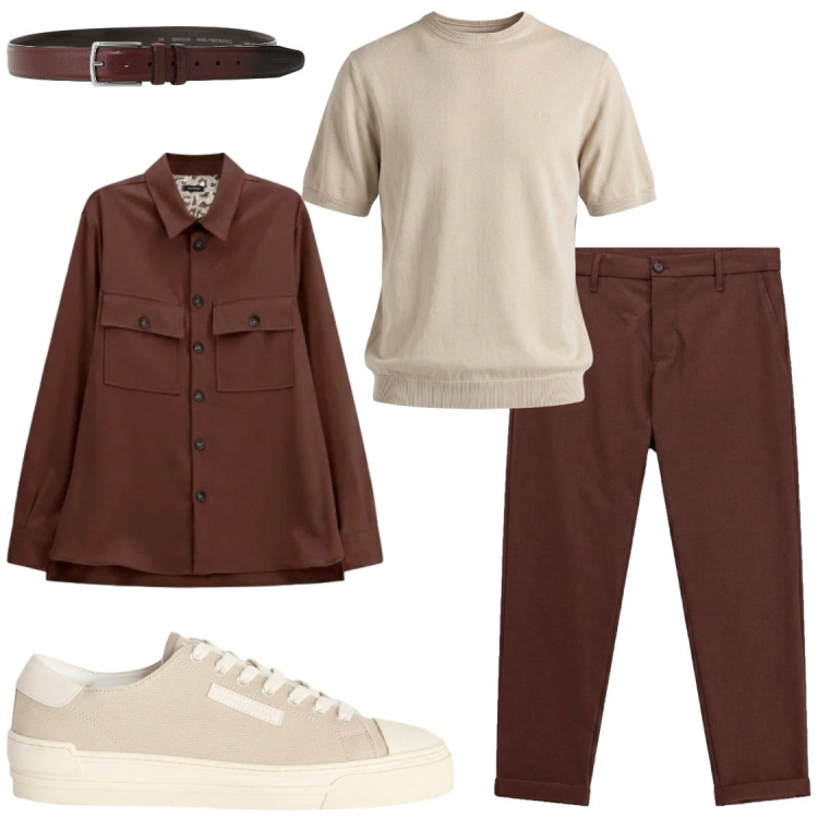 Outfit uomo - I completi versatili #Imperial. Stile Trendy per Tutti i giorni. Abbinamento con sneakers, t-shirt, cinture, cappotti, pantaloni.