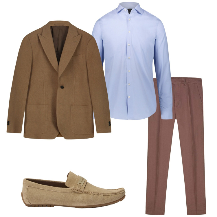 Outfit uomo - Style for the office. Stile Business/Elegante per Ufficio. Abbinamento con scarpe stringate, giacche, camicie, pantaloni.