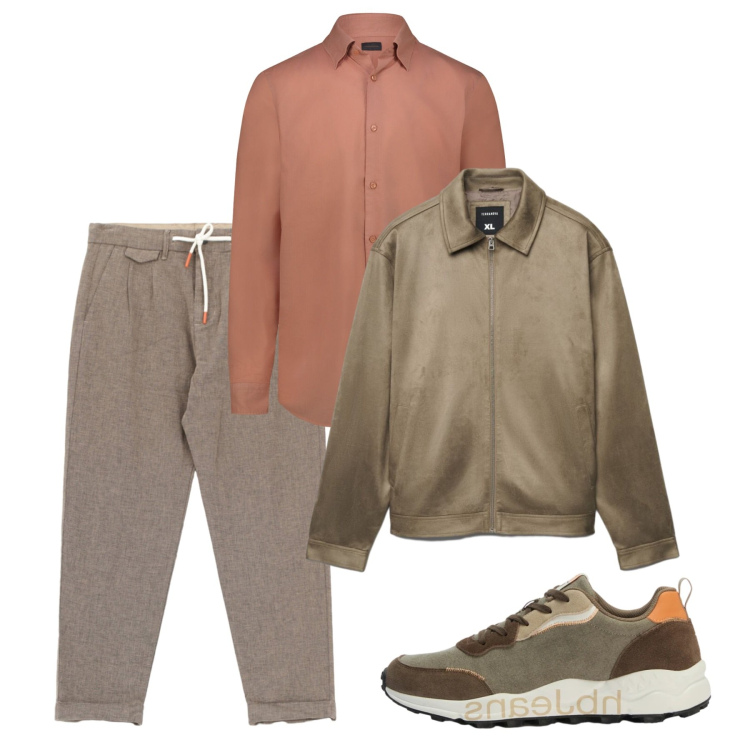Outfit uomo - Settembre. Stile Casual per Tutti i giorni. Abbinamento con sneakers, pantaloni, camicie, giacche.