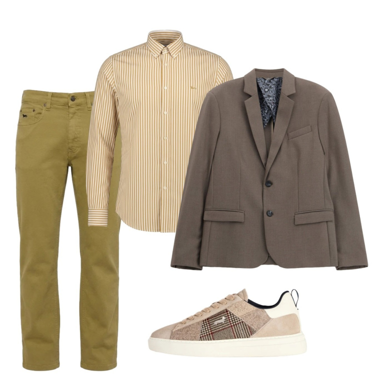 Outfit uomo - Settembre. Stile Casual per Tutti i giorni. Abbinamento con sneakers, jeans, camicie, giacche.