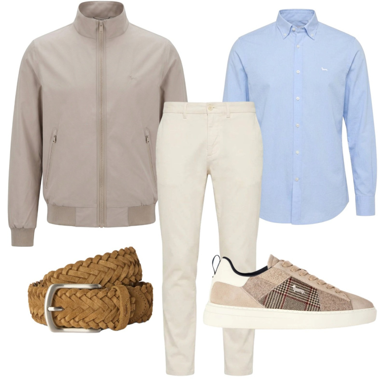 Outfit uomo - Il giubbino bomber. Stile Casual per Tutti i giorni. Abbinamento con sneakers, cinture, pantaloni, camicie, bomber.