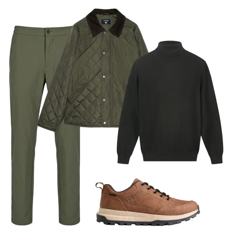 Outfit uomo - City. Stile Urban per Tutti i giorni. Abbinamento con pullovers, pantaloni, giacche, sneakers.