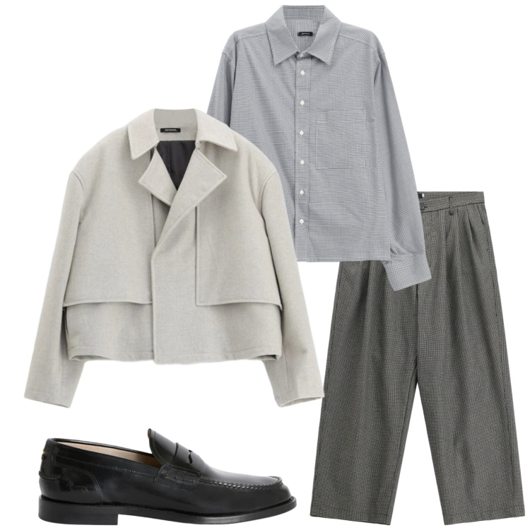 Outfit uomo - Aperitivo con gli amici. Stile Trendy per Serata speciale. Abbinamento con scarpe stringate, pantaloni, camicie, giacche.