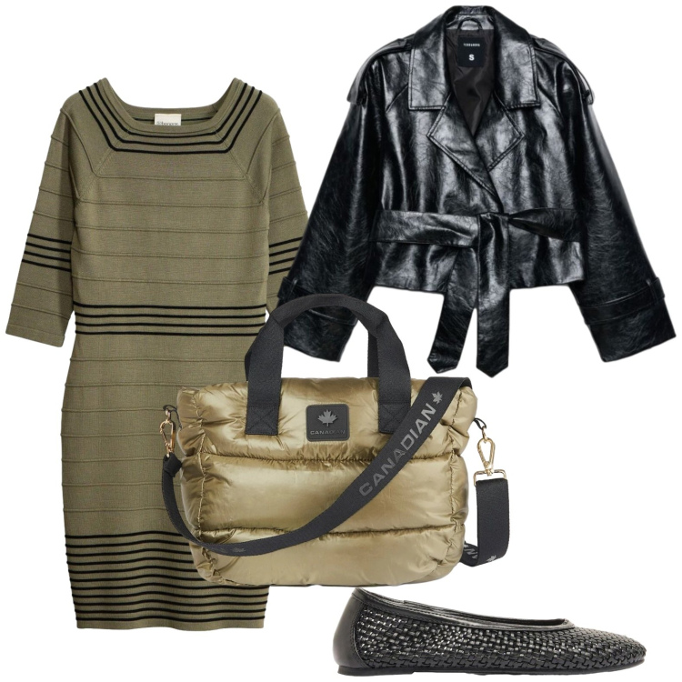 Outfit donna - Pantalone palazzo e blusa in seta. Stile Casual per Ufficio. Abbinamento con borse tote, trench, vestiti, ballerine.