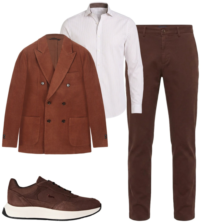 Outfit uomo - City. Stile Urban per Tutti i giorni. Abbinamento con sneakers, pantaloni, camicie, giacche.