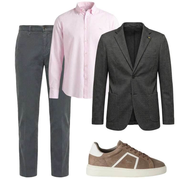 Outfit uomo - City. Stile Urban per Tutti i giorni. Abbinamento con sneakers, pantaloni, camicie, giacche.