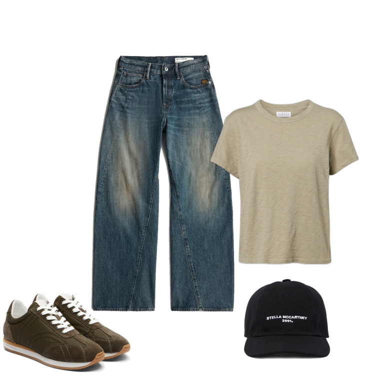 Outfit femme - G-Star RAW. Style Urban pour Tous les jours. Assortir avec jeans, sneakers, chapeaux, t-shirts.