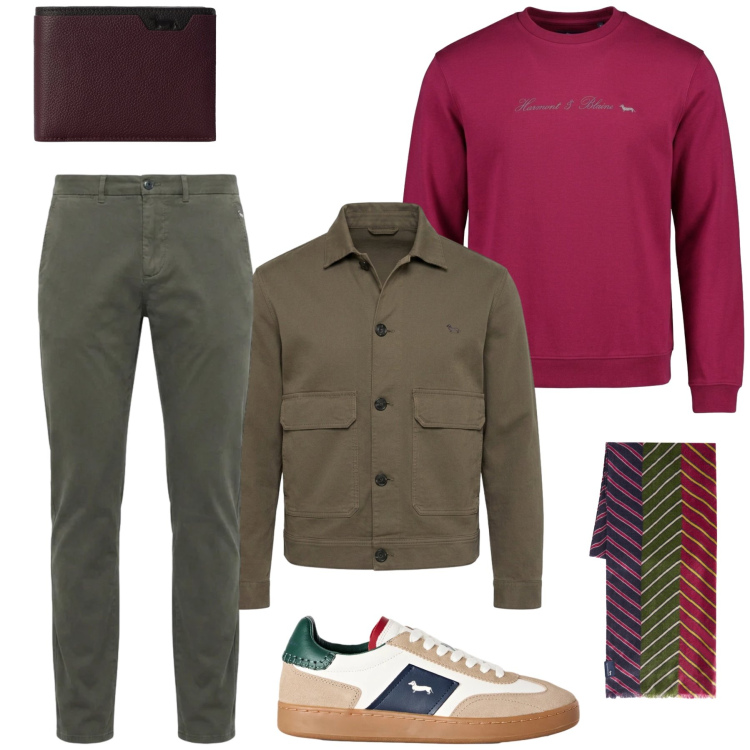 Outfit uomo - The New Everyday. Stile Business/Elegante per Ufficio. Abbinamento con pantaloni, felpe, cappotti, sneakers, portafogli, sciarpe.