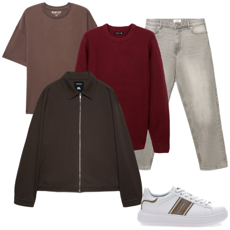 Outfit uomo - La Giacca perfetta per l' Autunno. Stile Casual per Tutti i giorni. Abbinamento con maglieria, t-shirt, jeans, cappotti, sneakers.