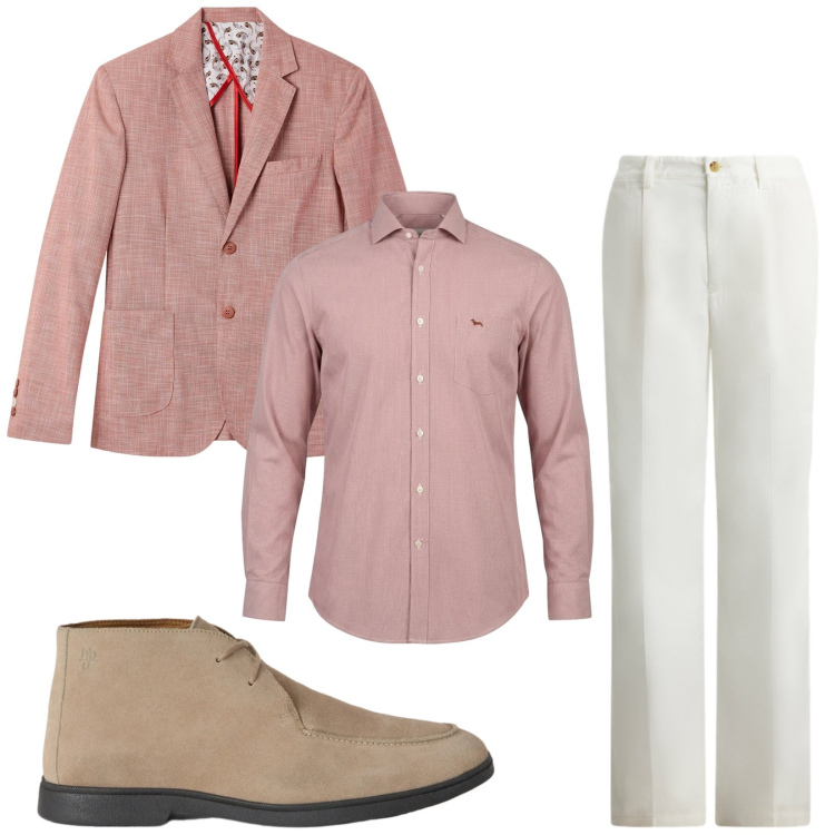 Outfit uomo - Total look #2489230. Stile Business/Elegante per Serata speciale. Abbinamento con stivali e stivaletti, camicie, pantaloni, giacche.