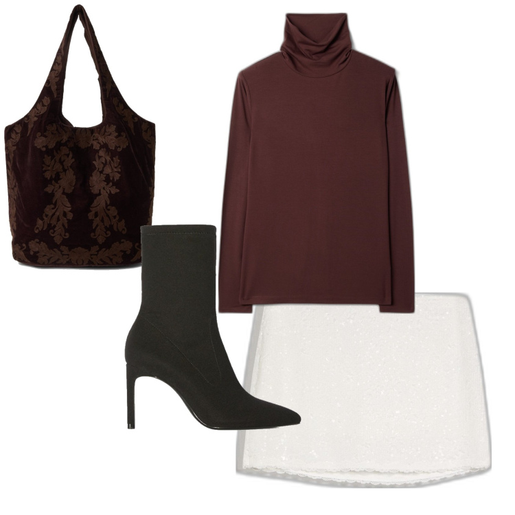 Outfit mujer - Urban style. Estilo Urban para Todos los días. Combinación con faldas, botines, mochilas, camiseta.