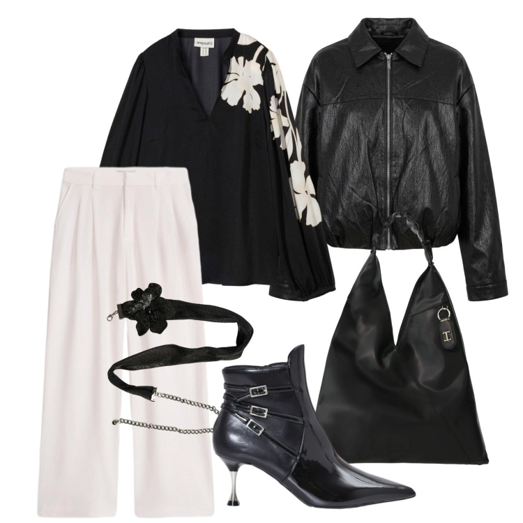 Outfit donna - Ottobre. Stile Trendy per Tutti i giorni. Abbinamento con borse a spalla, stivaletti, cinture, bomber, tuniche, pantaloni.