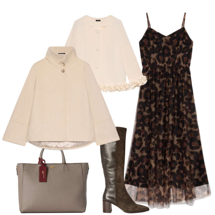 Outfit donna - Boho chic in autunno. Stile Boho per Tutti i giorni. Abbinamento con borse a mano, stivali, vestiti lunghi, cappe, cardigans.