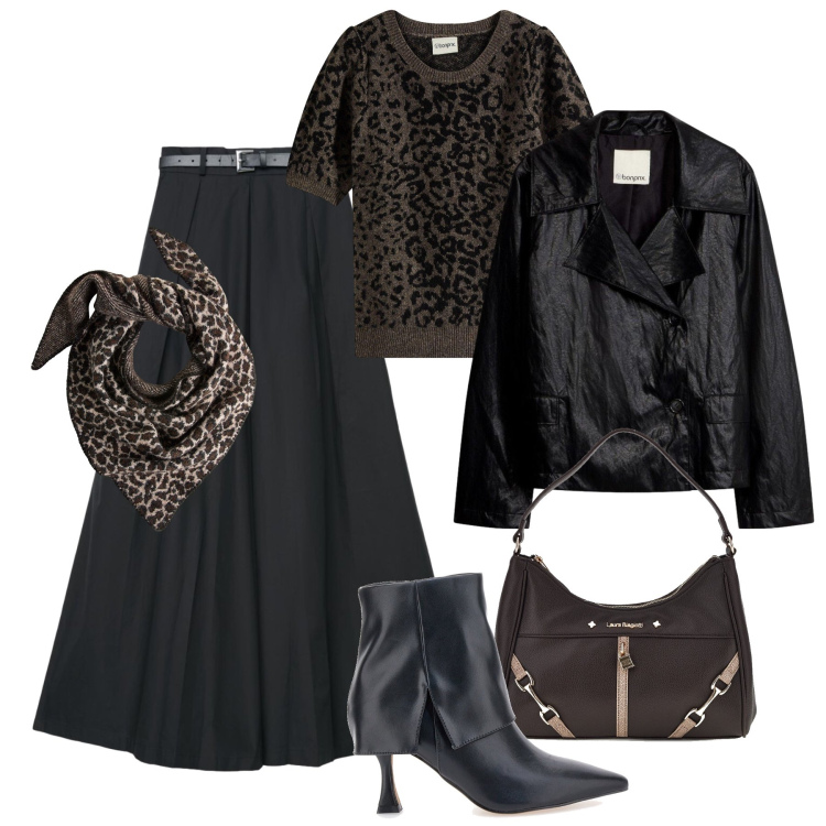 Outfit donna - Ankle boots fashion. Stile Urban per Tutti i giorni. Abbinamento con pantaloni, stivaletti, sciarpe, maglieria, blazer, borse a spalla.