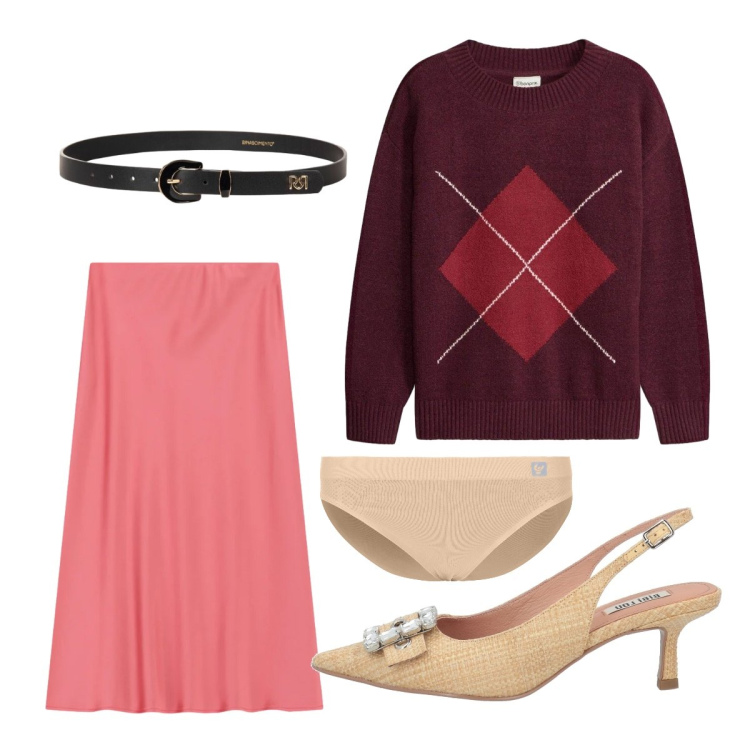 Outfit donna - Evento pomeridiano. Stile Bon Ton per Cerimonia. Abbinamento con gonne longuette, culotte, cinture, décolleté, maglieria.