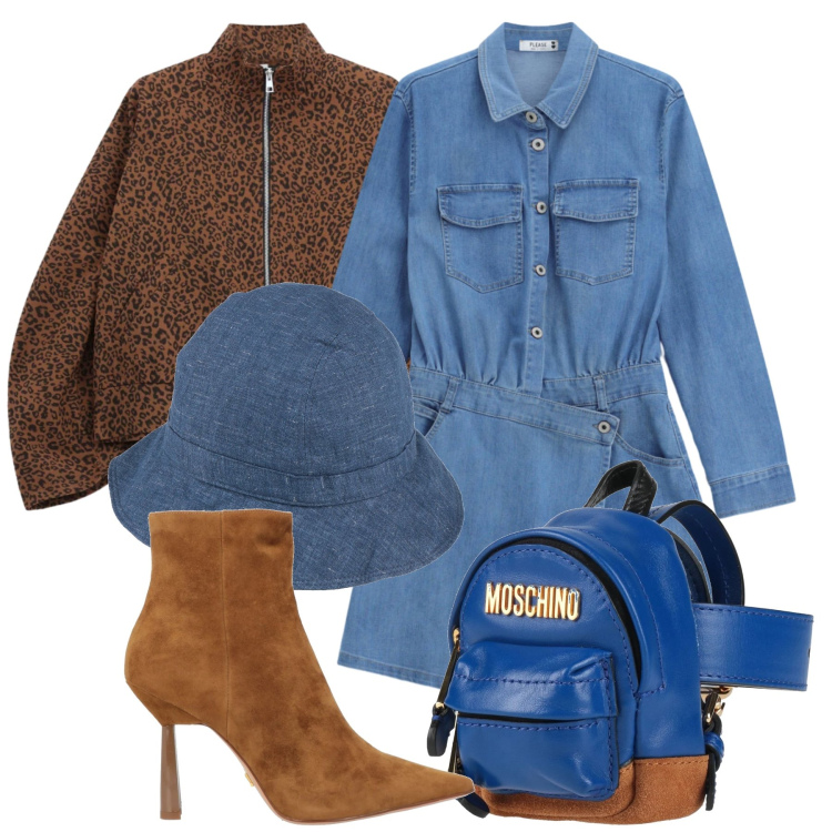Outfit donna - Il bomber per ottobre - @susystyle. Stile Glamour per Tutti i giorni. Abbinamento con bomber, vestiti chemisier, marsupi, cappelli, stivaletti.