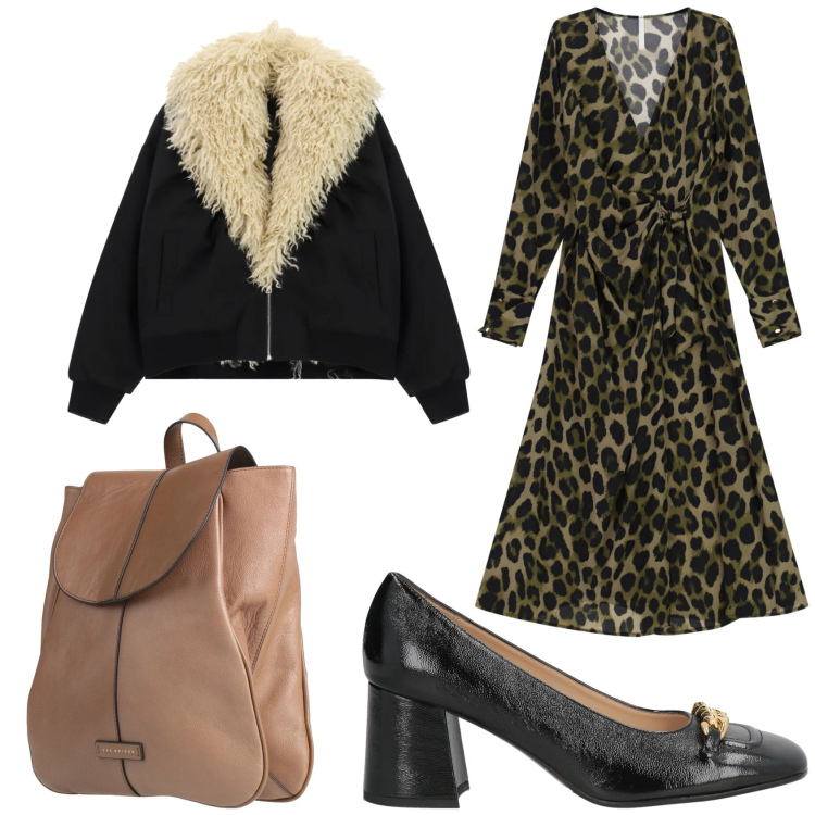 Outfit donna - Il bomber Imperial. Stile Vintage retrò per Tutti i giorni. Abbinamento con vestiti lunghi, blazer, zaini, décolleté.