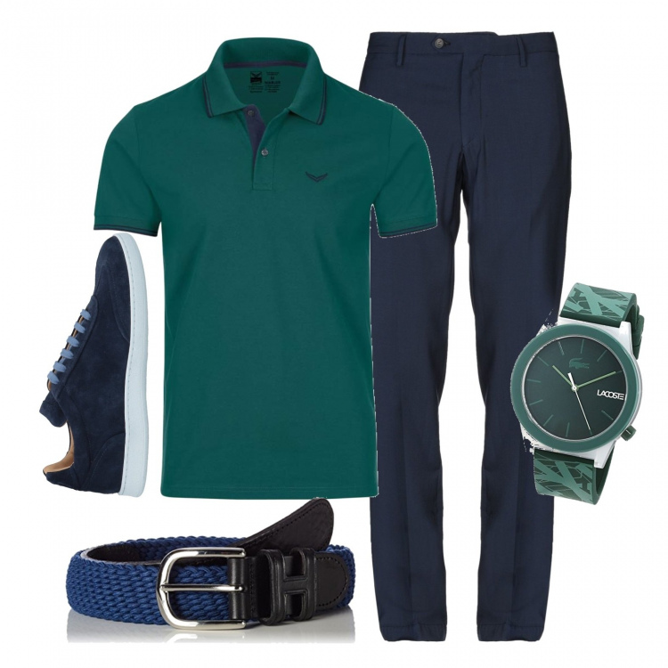 Outfit uomo - Orologio nuovo per papà. Stile Casual per Tutti i giorni. Abbinamento con orologio.