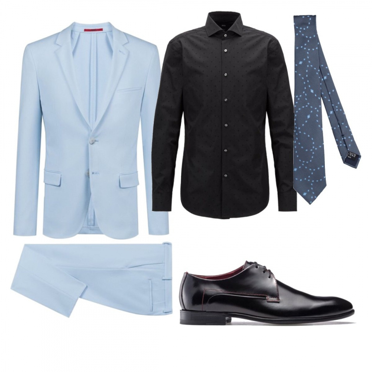 Outfit uomo - Business/Elegante #212. Stile Business/Elegante per Cerimonia.