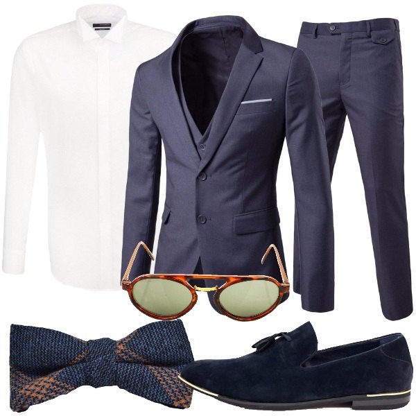 Outfit uomo - Un\'aria particolare. Stile Trendy per Ufficio.