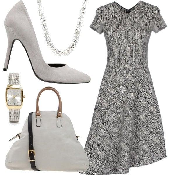 Outfit Grigio sofisticato