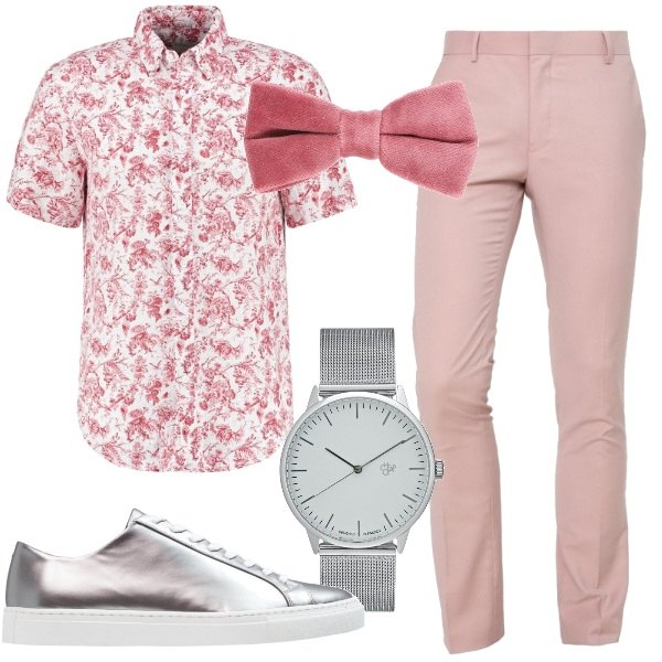Outfit uomo - Romantico e intraprendente. Stile Business/Elegante per Serata speciale.