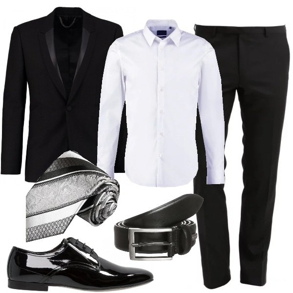 Outfit uomo - Una serata di gala. Stile Business/Elegante per Cerimonia.
