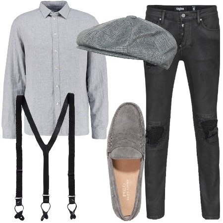 Outfit uomo - Hipster per un giorno. Stile Trendy per Tutti i giorni.