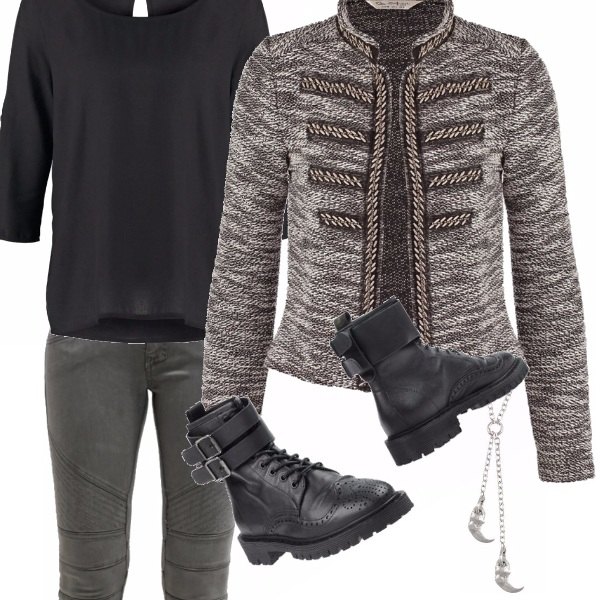 Outfit Biker e artigli