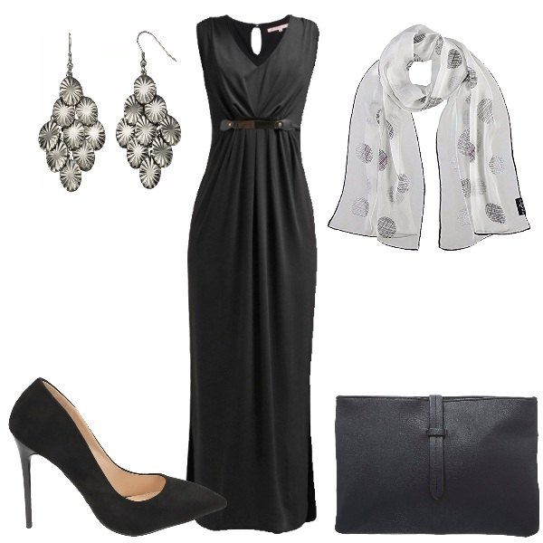Outfit donna - Semplicemente bella. Stile Chic per Serata fuori.