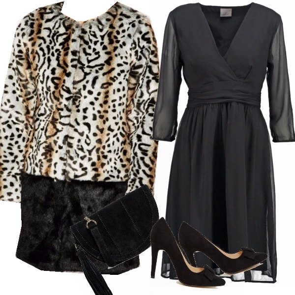 Outfit Elegante e graffiante