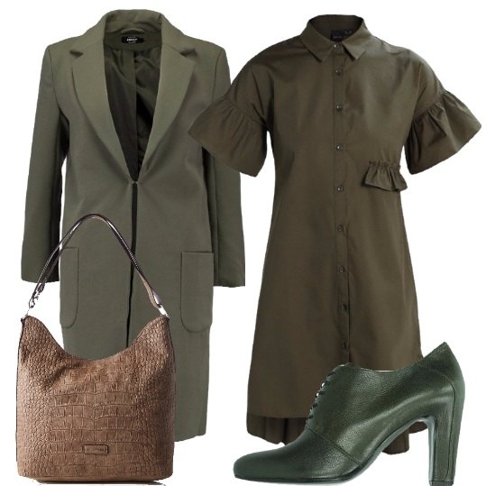 Outfit donna - Maniche ampie. Stile Trendy per Ufficio.