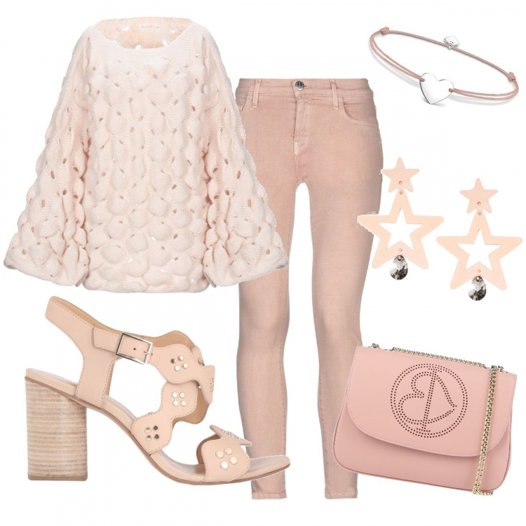 Outfit femme - Urban #276. Style Urban pour Ecole/Université. Assortir avec sandales, sabots, mules et tongs tendance, jean slim, boucles d'oreilles, bracelets.