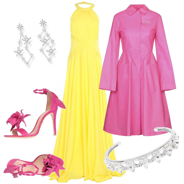 Outfit femme - Bon Ton #286. Style Bon Ton pour Soirée dehors. Assortir avec manteaux, sacs à l'épaule.