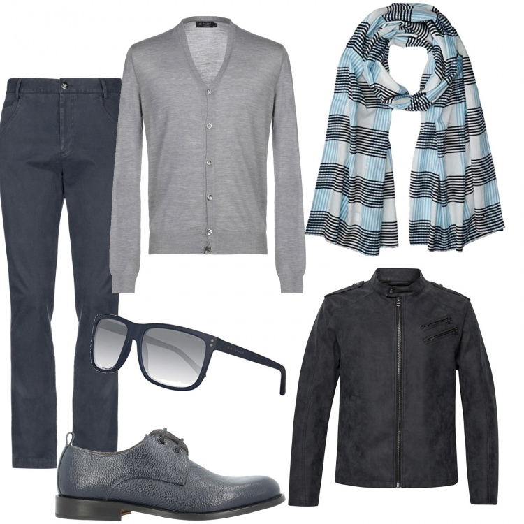 Outfit homme - Sport #412. Style Casual pour Bureau. Assortir avec manteaux.