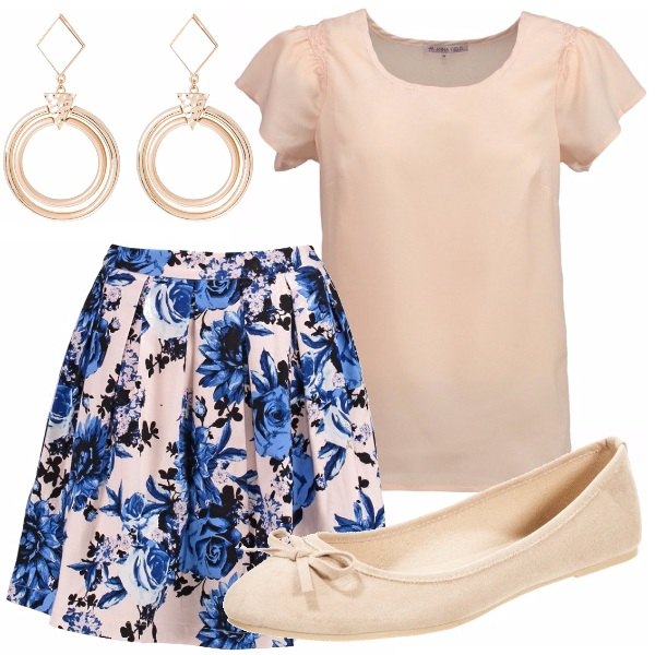 Outfit donna - Delicata fanciullezza. Stile Basic per Cerimonia.