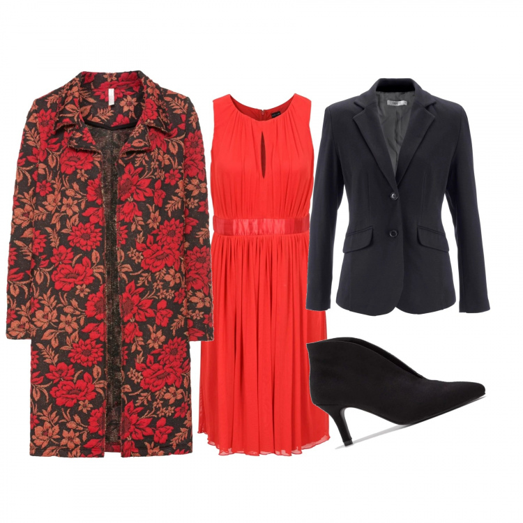 Outfit donna - Saldi speciali Bon Prix. Stile Bon Ton per Serata fuori. Abbinamento con zaini, vestiti, cappotti, blazer.
