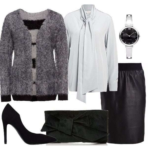 Outfit donna - Anni \'50. Stile Bon Ton per Ufficio.
