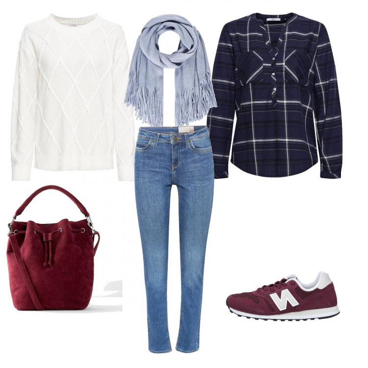 Outfit femme - Flex Mama. Style Basique pour Tous les jours. Assortir avec robes, sac, tuniques, sneakers tennis, jeans, foulards et écharpes.