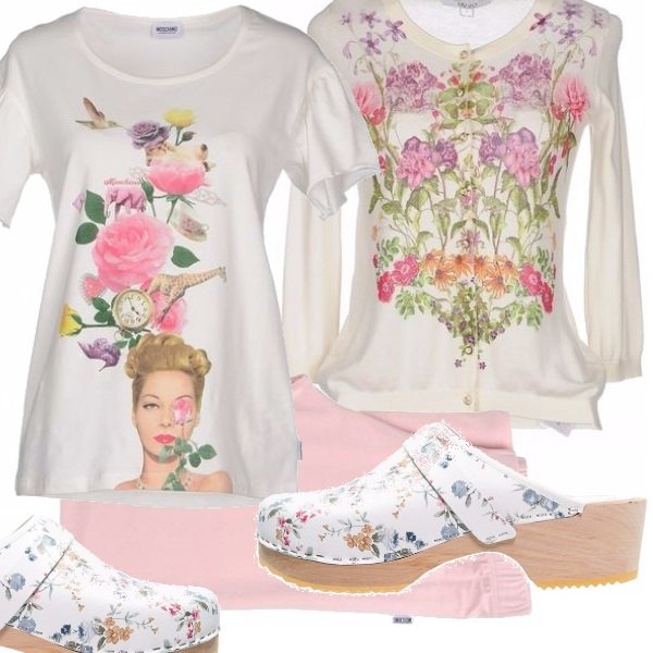 Outfit Carine anche in casa.